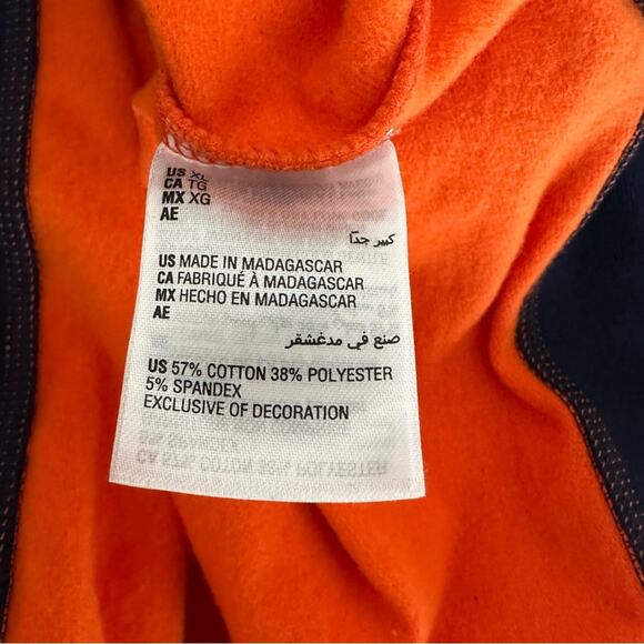 Club Room turtle neck classic sweatshirt in orange Size XL - Picture 6 of 9